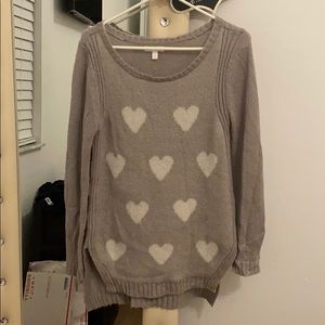 Lauren Conrad Heart sweater.